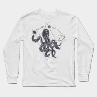 Geometric Octopod Long Sleeve T-Shirt